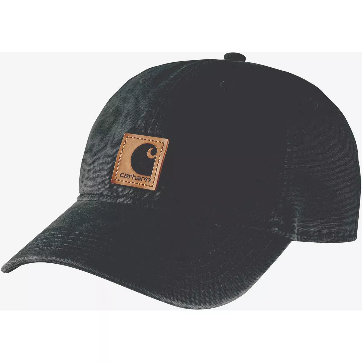 Carhartt Men's Black Adjustable Canvas Cap
