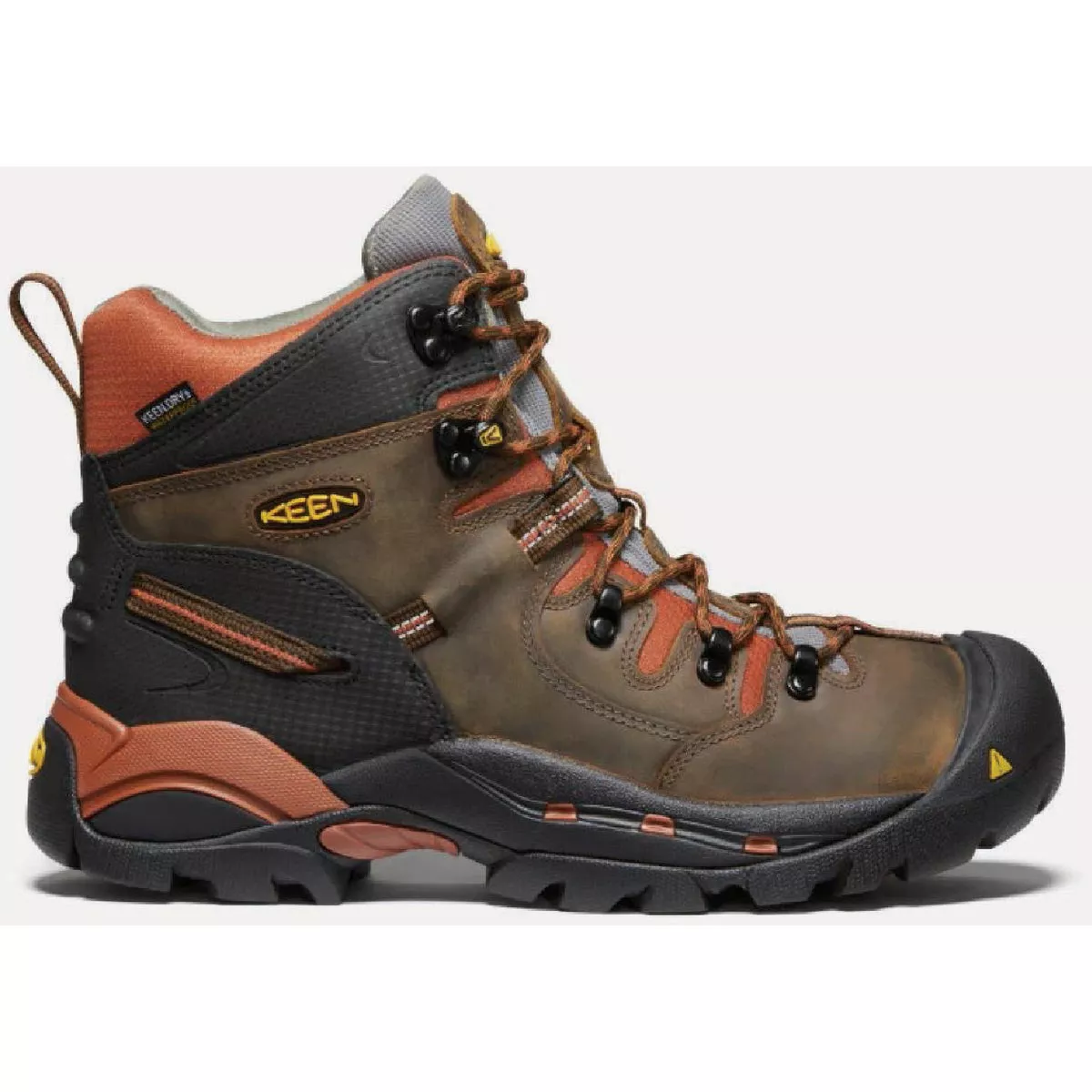 Keen Pittsburgh Men's 9.5D Brown Soft Toe Work Boot
