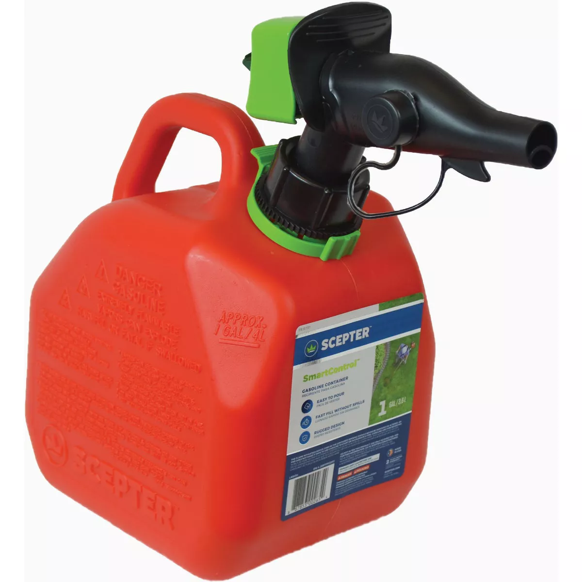 Scepter SmartControl Gas Can, 1 Gallon