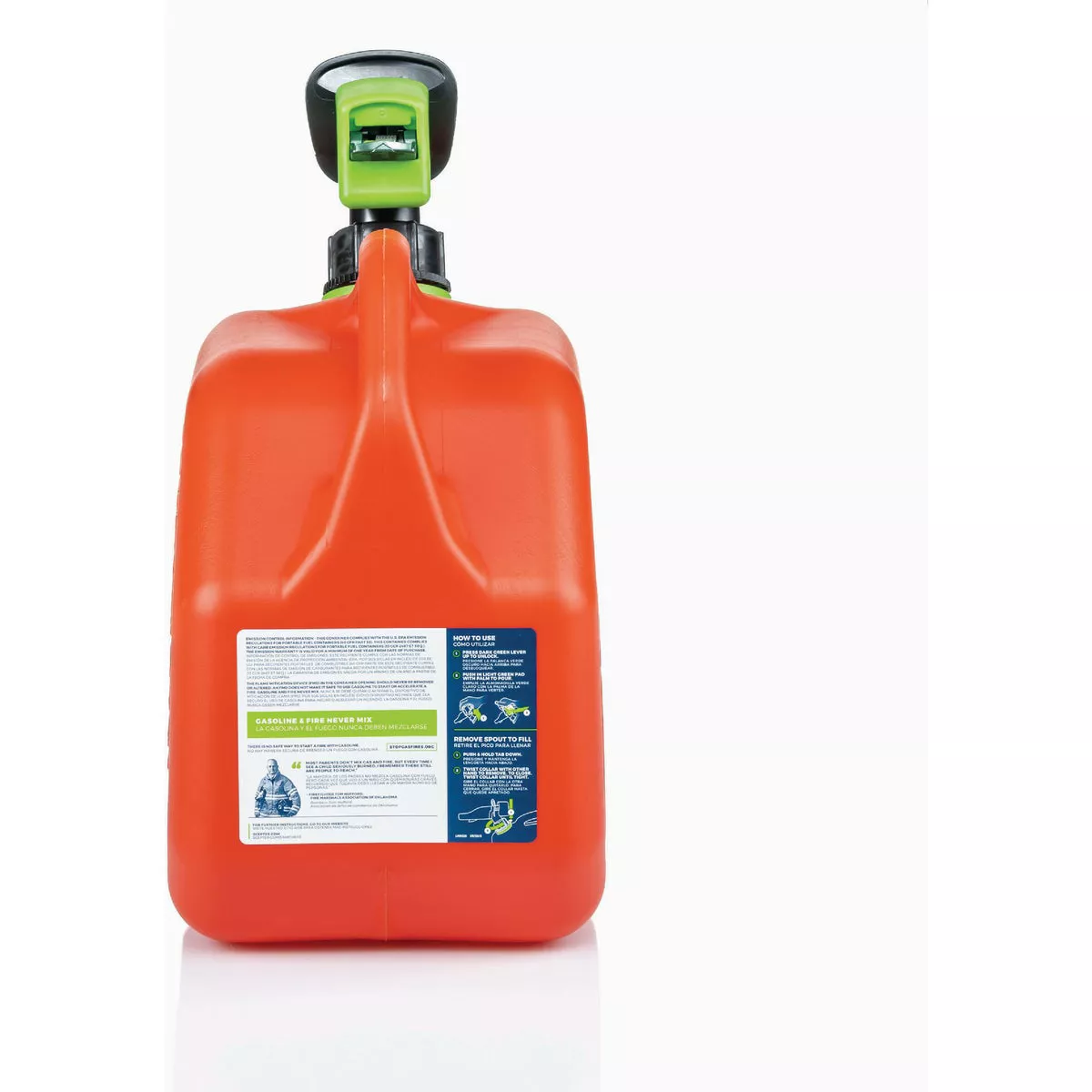 Scepter Smart Control 2 Gal. Gasoline Fuel Can, Red - photo 3