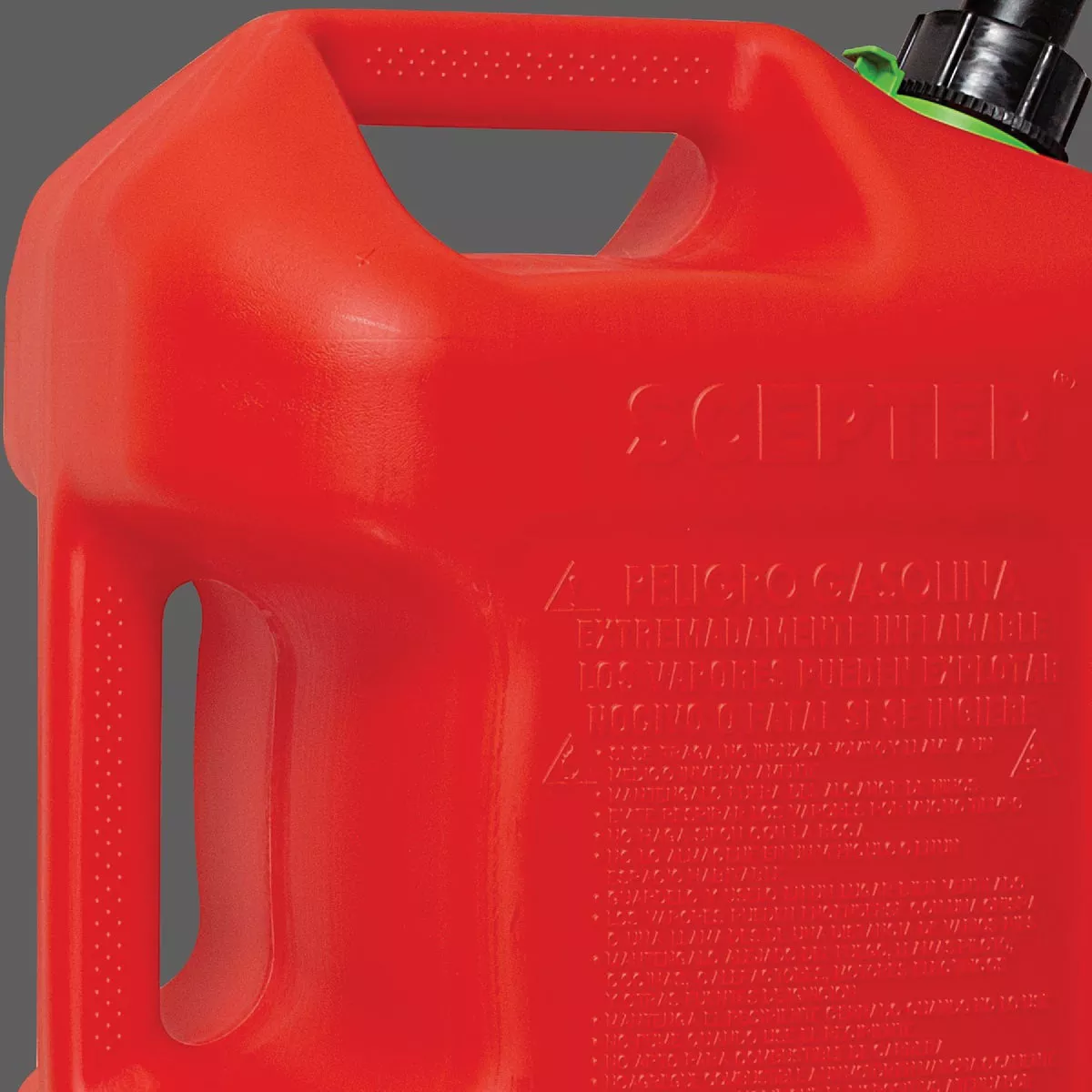 Scepter Smart Control 5 Gal. Gasoline Fuel Can, Red- - photo 4