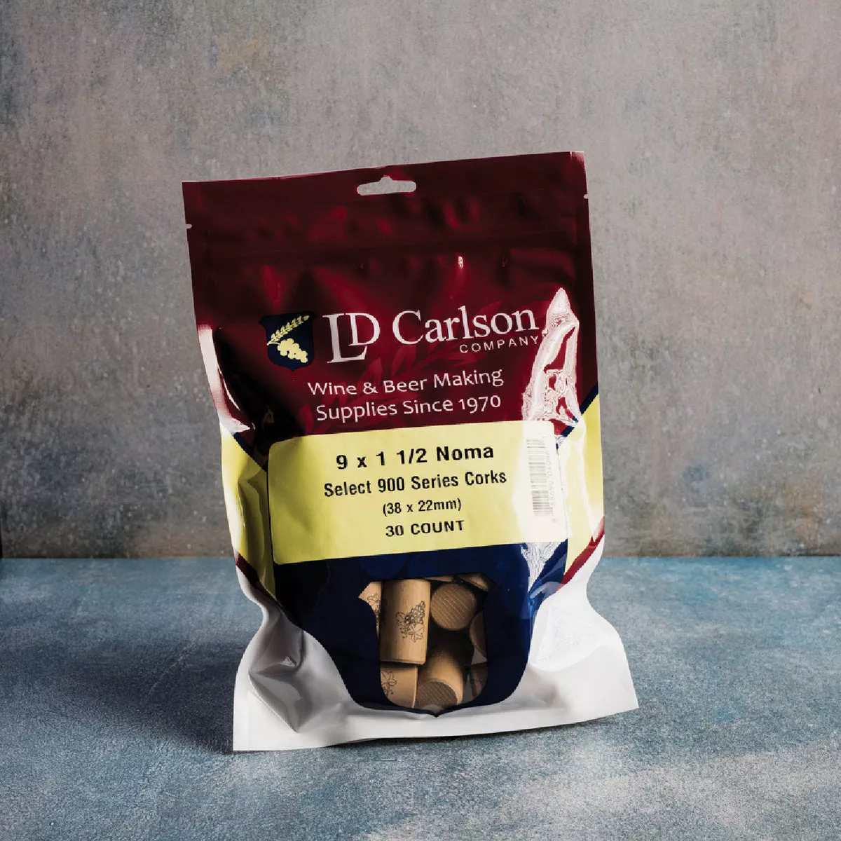 LD Carlson #9 x 1-1/2 In. Nomacorc Synthetic Cork Bottle Stopper (30-Count)