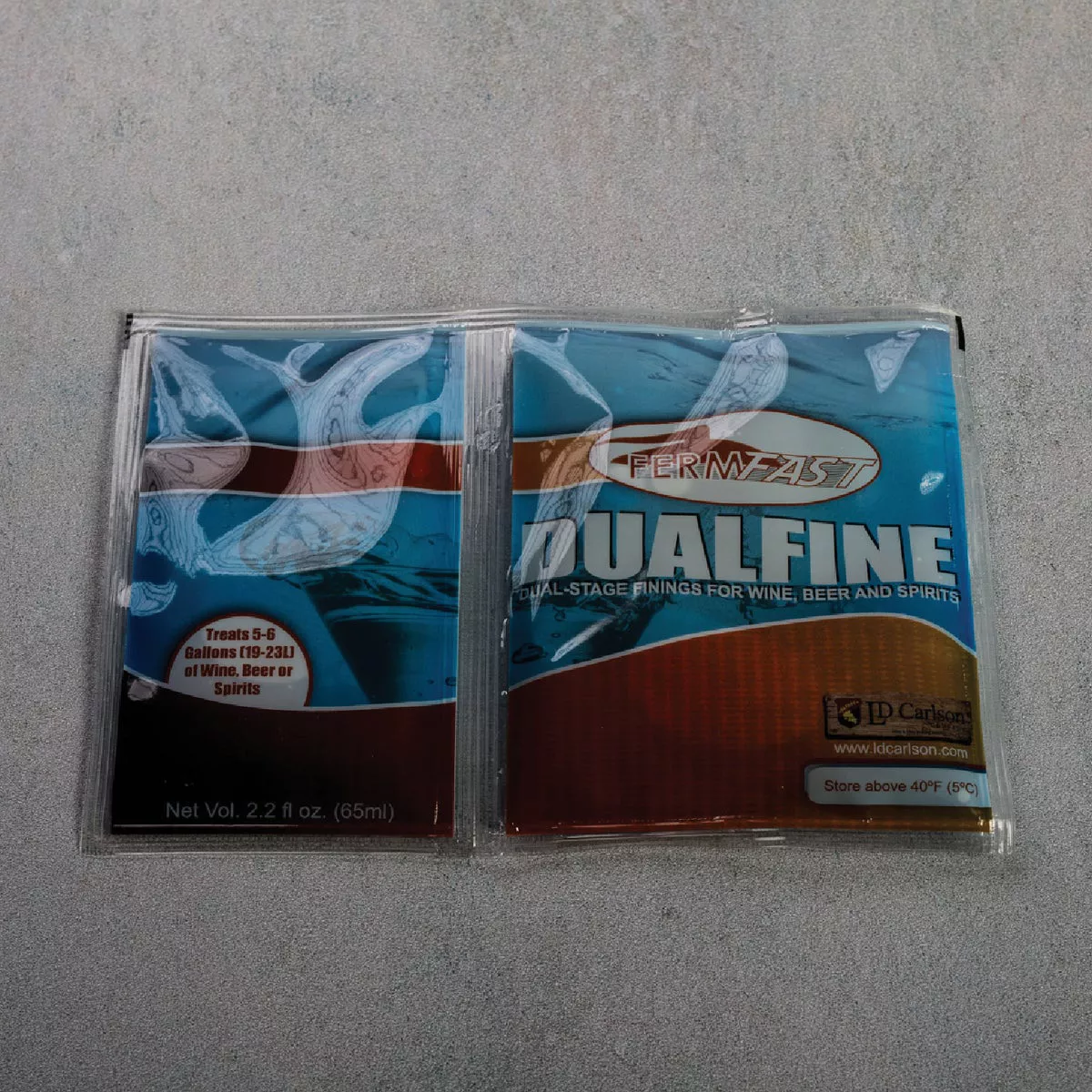Fermfast Dualfine Dual-Stage Clearing Aid Brewing Additive (2-Pouch)