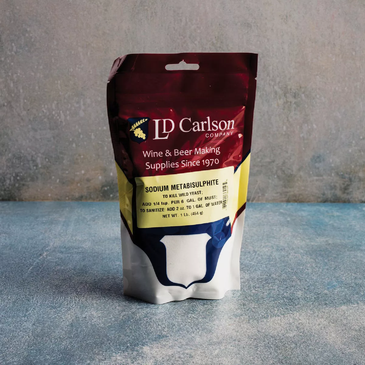 LD Carlson 1 Lb. Sodium Metabisulfate Wine Making Additive