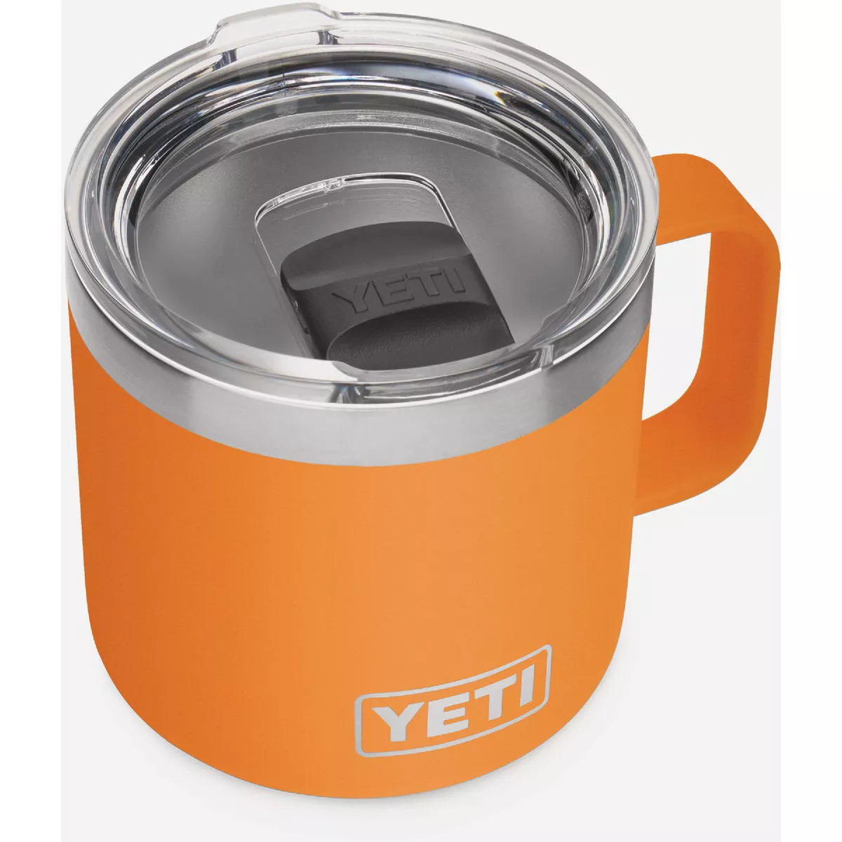 YETI Rambler 14 Oz. Stackable Mug with MagSlider Lid, King Crab Orange ...