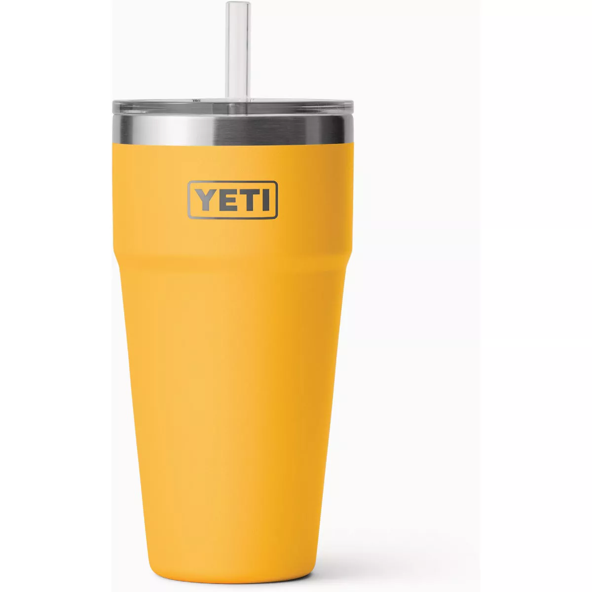 YETI Rambler 26 Oz. Stackable Cup with Straw Lid, Alpine Yellow