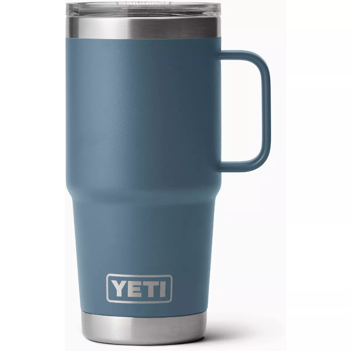 YETI Rambler 20 Oz. Travel Mug with Stronghold Lid, Nordic Blue