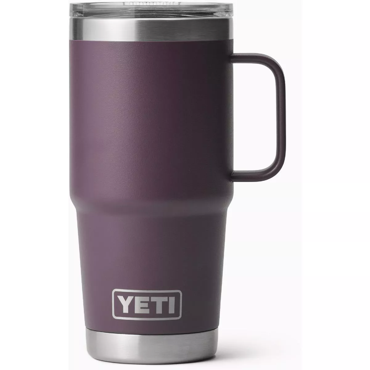 YETI Rambler 20 Oz. Travel Mug with Stronghold Lid, Nordic Purple