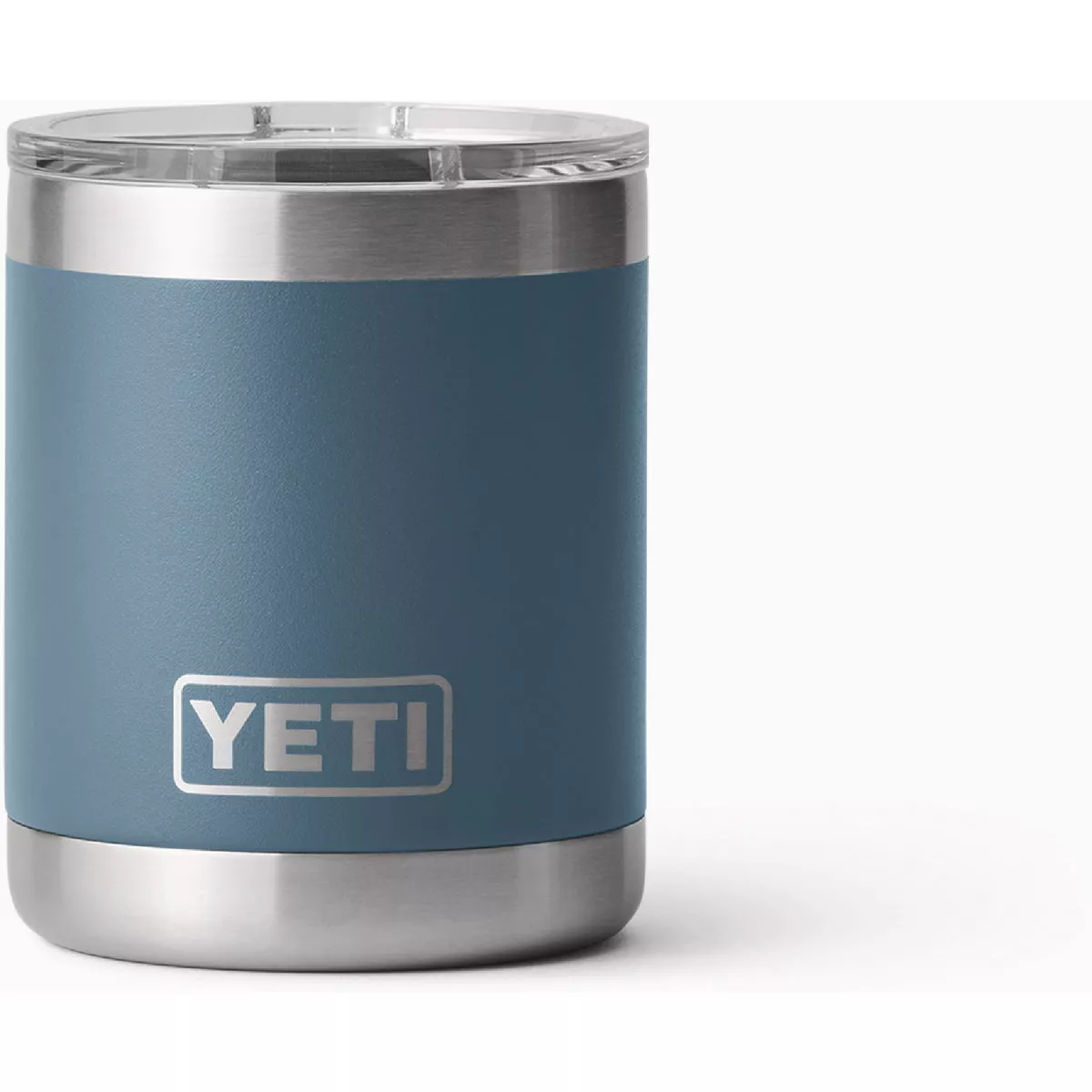 YETI Rambler 10 Oz. Lowball Tumbler with MagSlider Lid, Nordic Blue