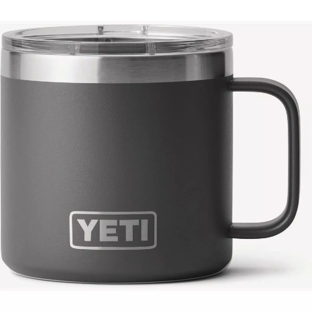 YETI Rambler 14 Oz. Stackable Mug with MagSlider Lid, Charcoal