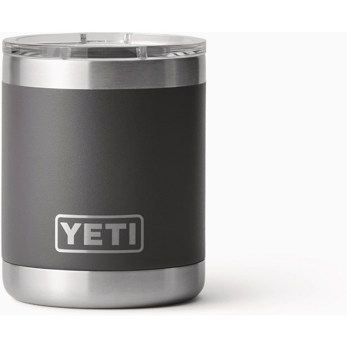 YETI Rambler 10 oz Tumbler, Stainless Steel, Vacuum Insulated with  MagSlider Lid, Charcoal