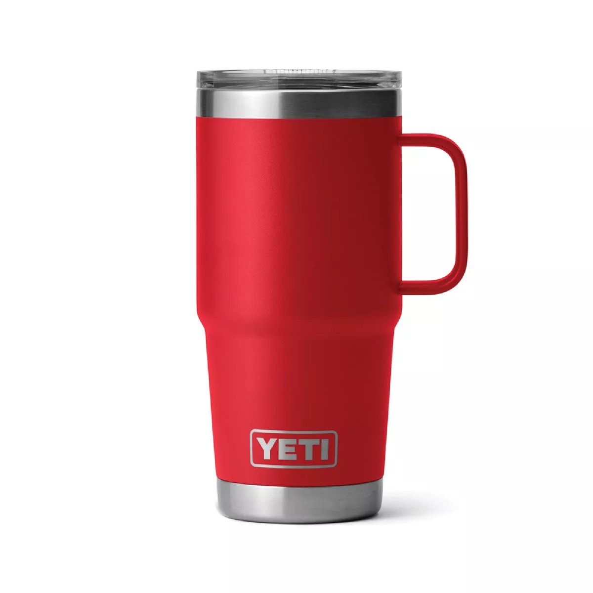 YETI Rambler 20 Oz. Travel Mug with Stronghold Lid, Rescue Red