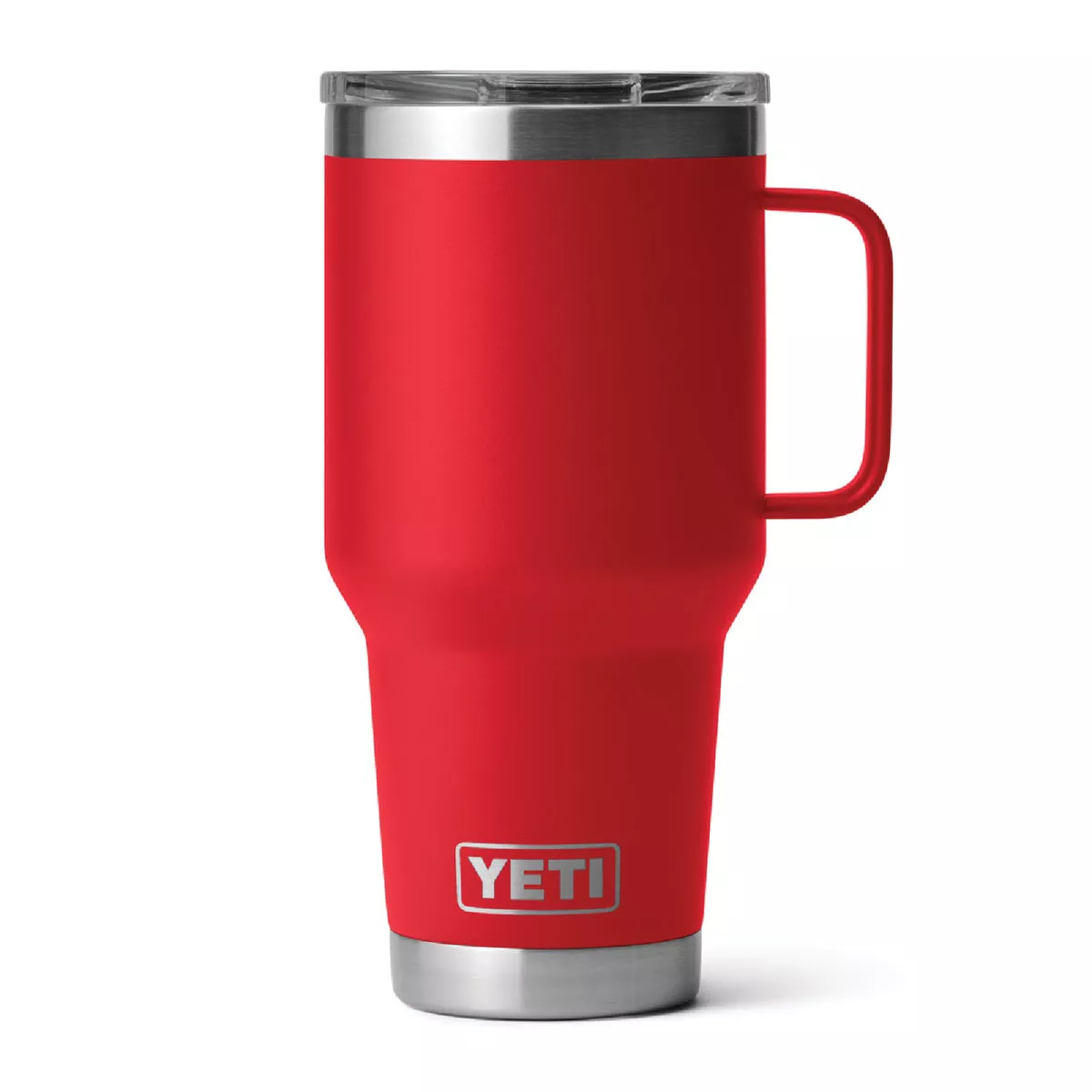 YETI Rambler 30 Oz. Travel Mug with Stronghold Lid, Rescue Red