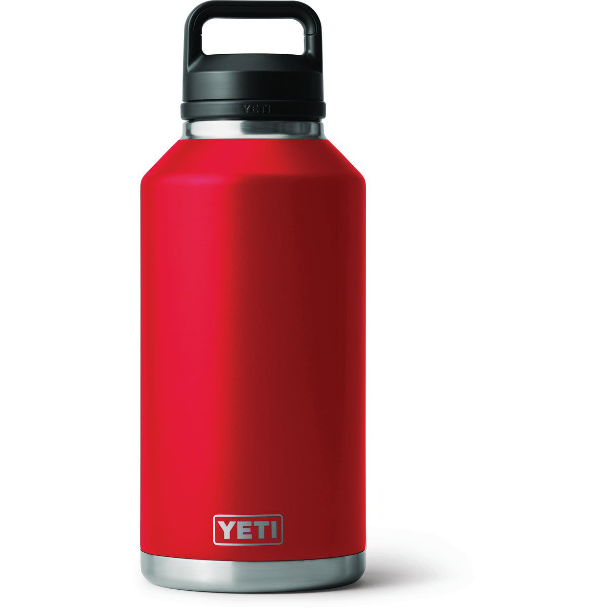 YETI Rambler 64 Oz. Water Bottle with Chug Cap, Rescue Red