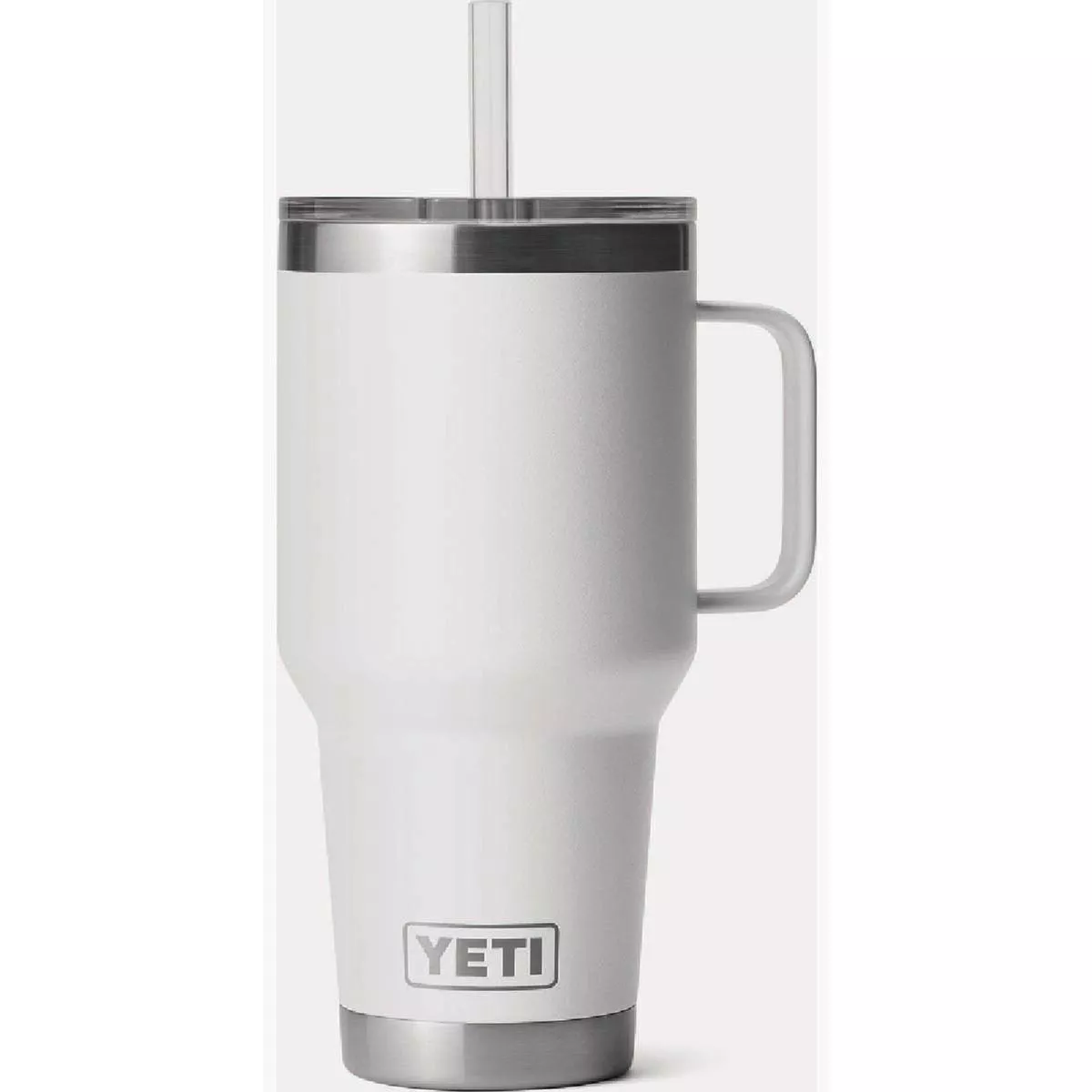 YETI Rambler 35 Oz. Mug with Straw Lid, White