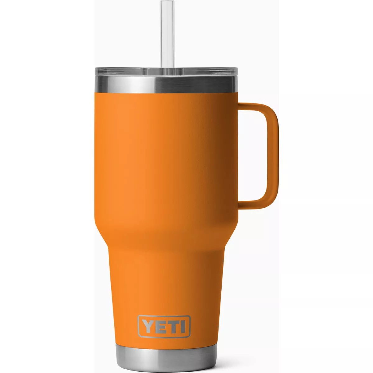 YETI Rambler 35 Oz. Mug with Straw Lid, King Crab Orange