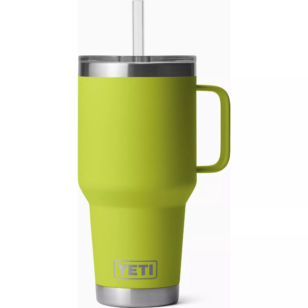 YETI Rambler 35 Oz. Mug with Straw Lid, Chartreuse-