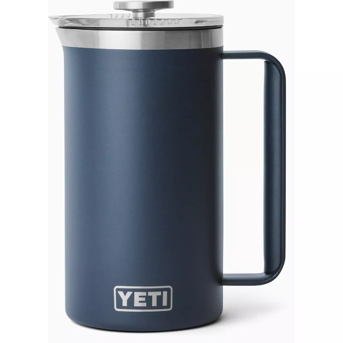 YETI Rambler 64 Oz. French Press with Twist-to-Lock French Press Lid, Navy