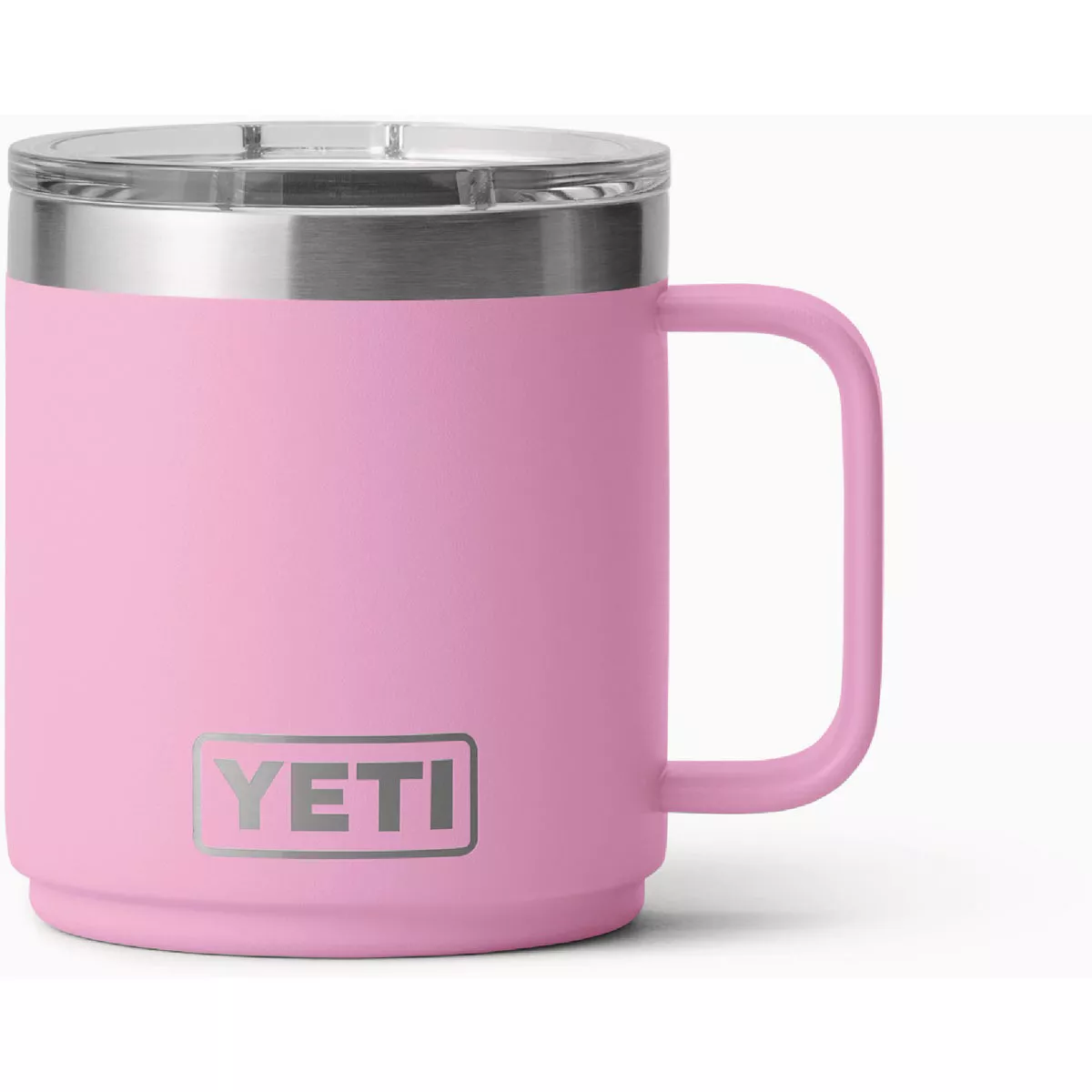 YETI Rambler 10 Oz. Stackable Mug with MagSlider Lid, Power Pink