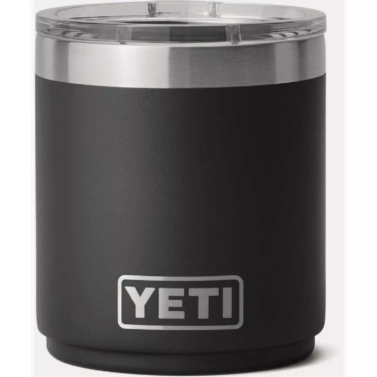 YETI Rambler 10 Oz. Stackable Lowball Tumbler with MagSlider Lid, Black