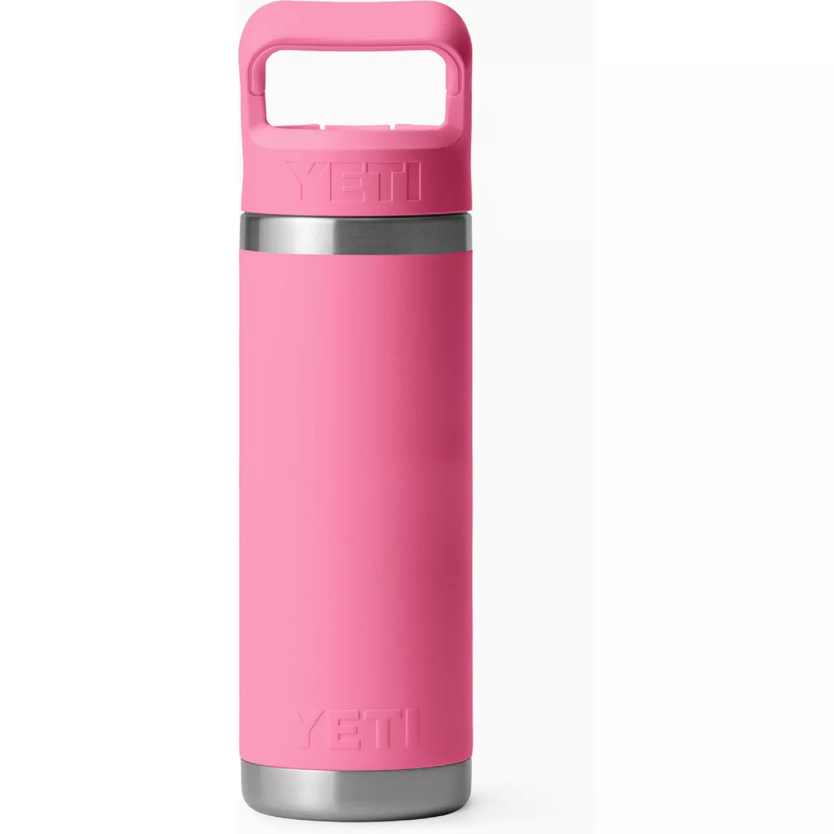 YETI Rambler 18 Oz. Water Bottle with Color-Matched Straw Cap, Harbor Pink - photo 4
