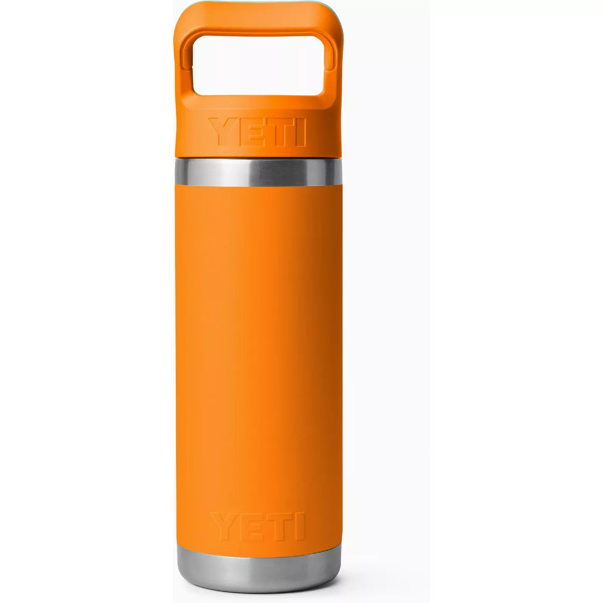 YETI Rambler 18 Oz. Water Bottle with Color-Matched Straw Cap, King Crab Orange - photo 2