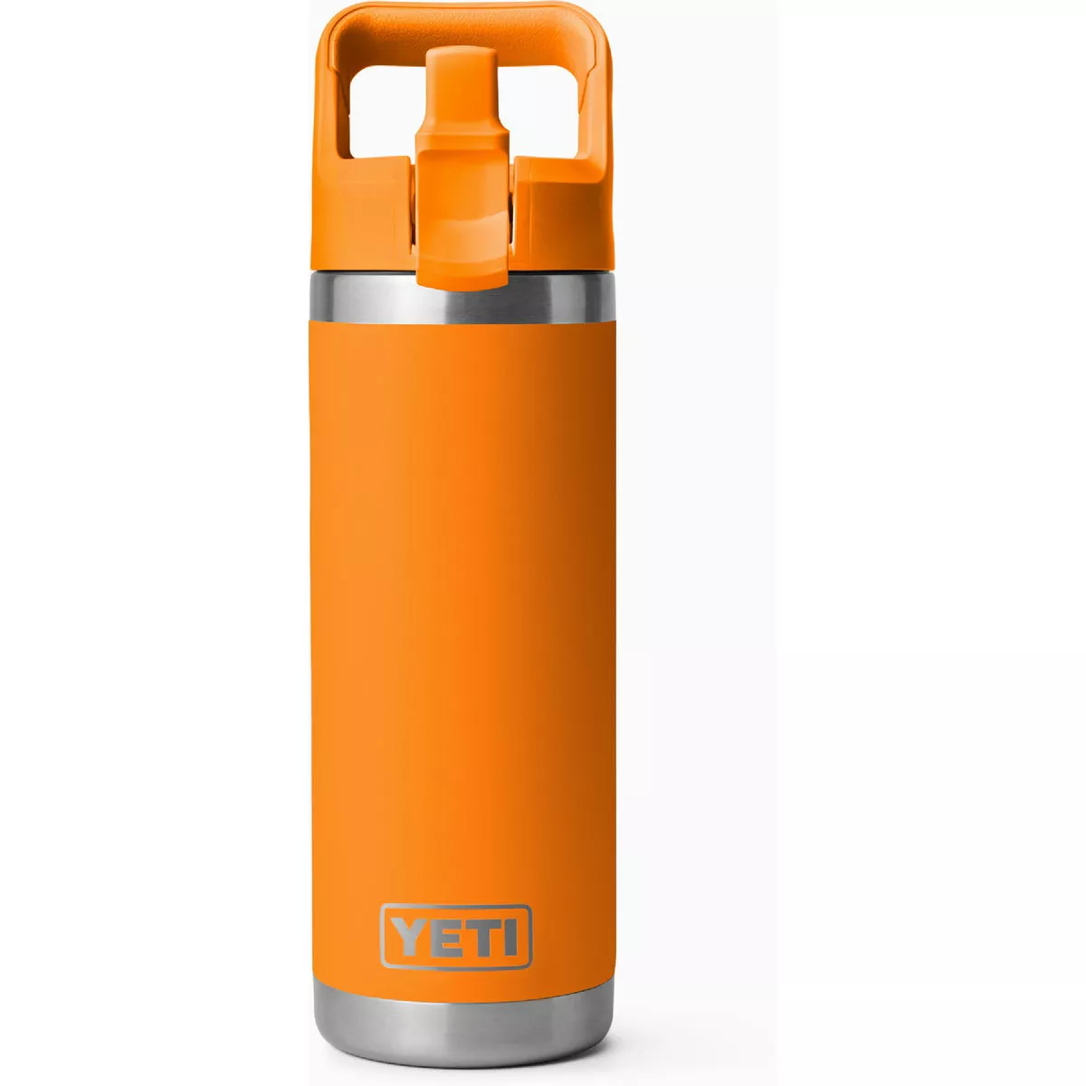 YETI Rambler 18 Oz. Water Bottle with Color-Matched Straw Cap, King Crab Orange - photo 3