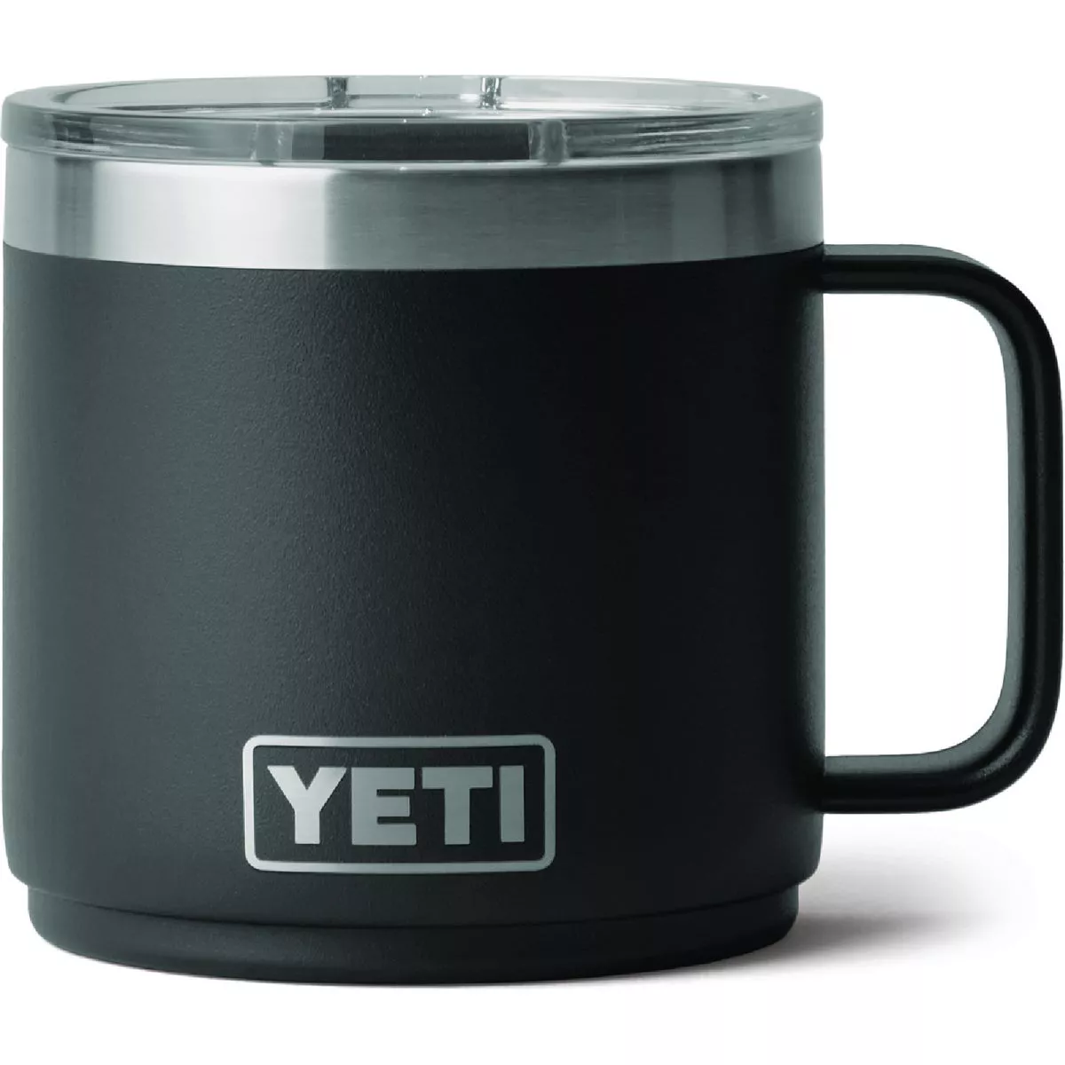 YETI Rambler 14 Oz. Stackable Mug with MagSlider Lid, Black