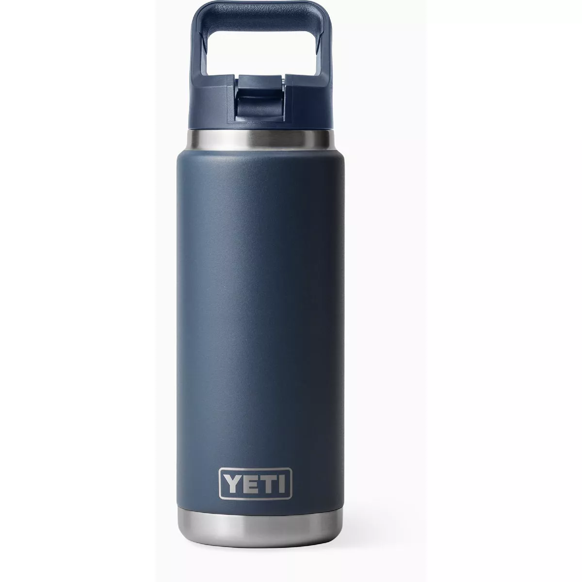 YETI Rambler 26 Oz. Water Bottle with Color-Matched Straw Cap, Navy - photo 5