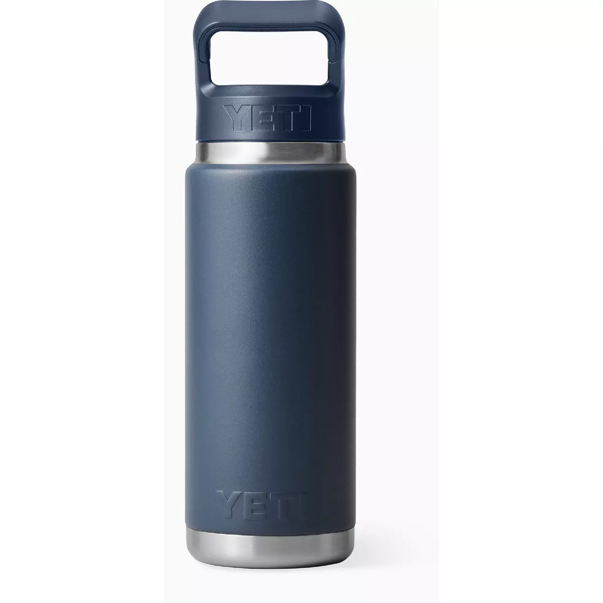 YETI Rambler 26 Oz. Water Bottle with Color-Matched Straw Cap, Navy - photo 2