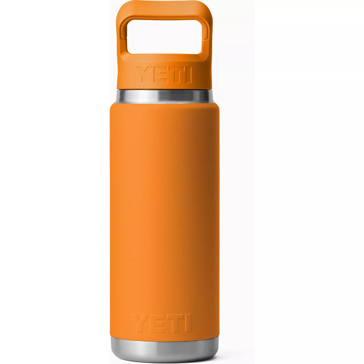 YETI Rambler 26 Oz. Water Bottle with Color-Matched Straw Cap, King Crab Orange - photo 2