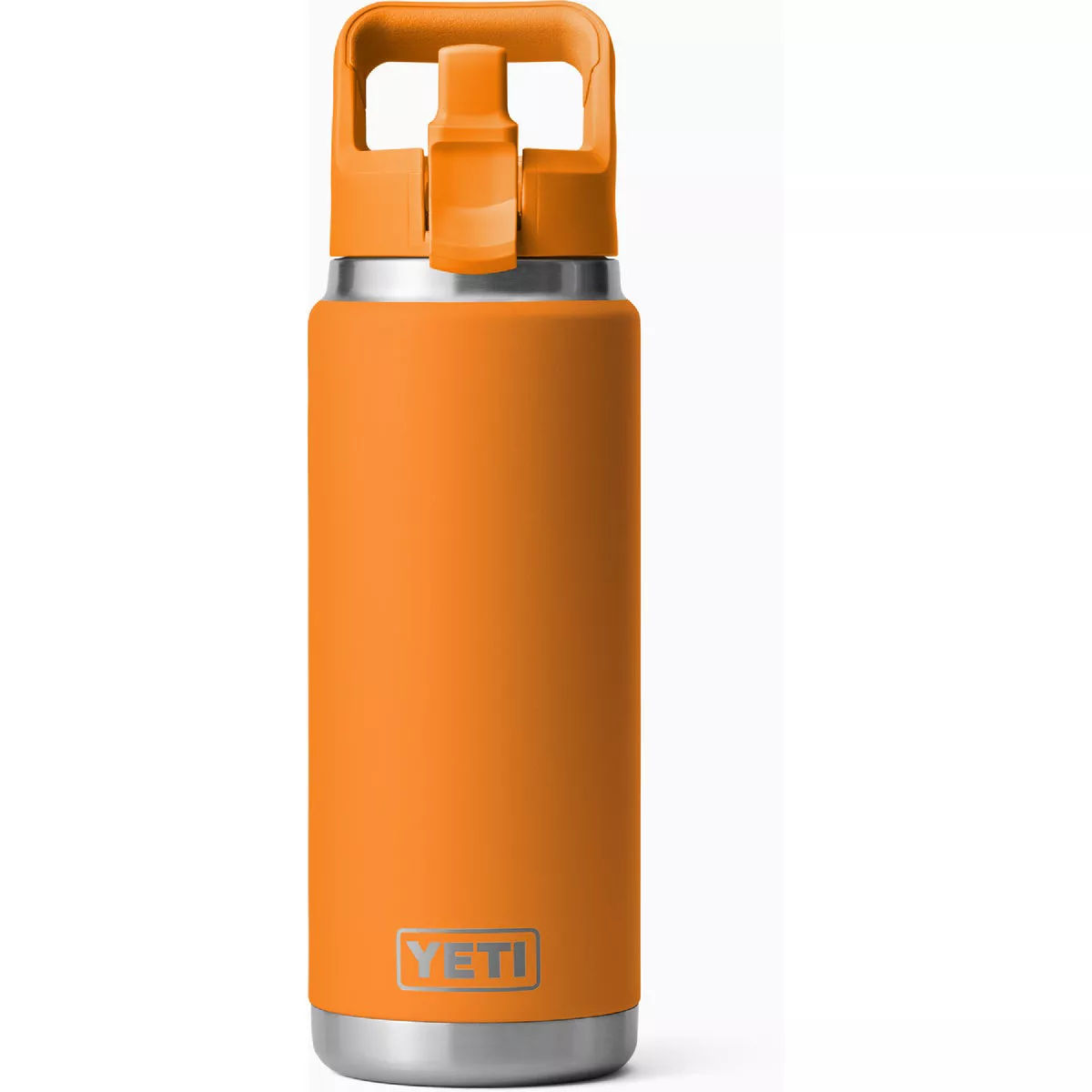 YETI Rambler 26 Oz. Water Bottle with Color-Matched Straw Cap, King Crab Orange - photo 3