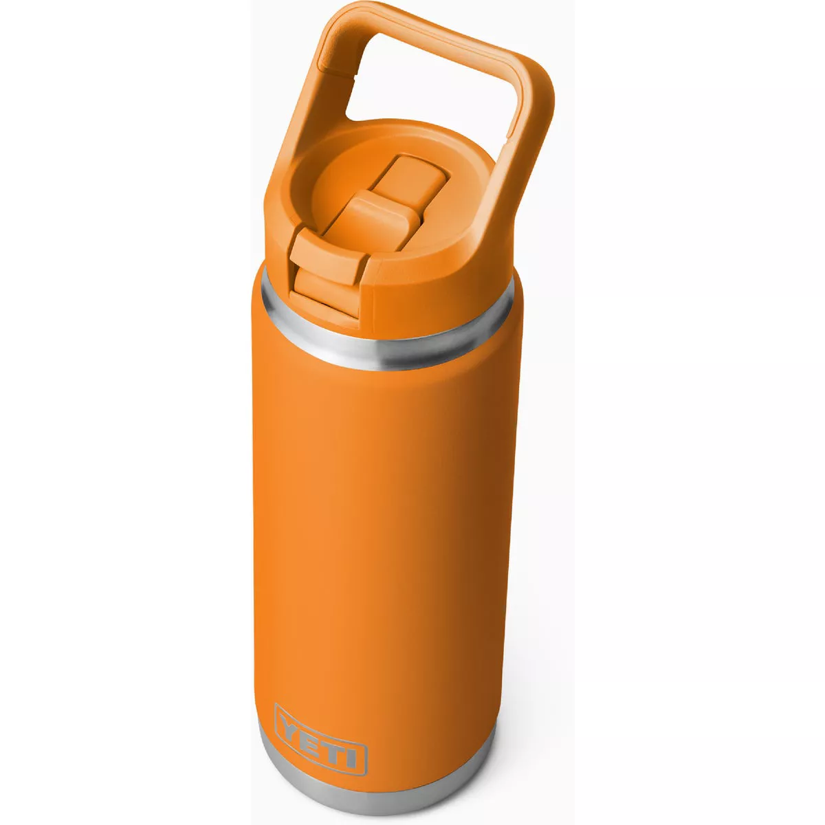 YETI Rambler 26 Oz. Water Bottle with Color-Matched Straw Cap, King Crab Orange - photo 4