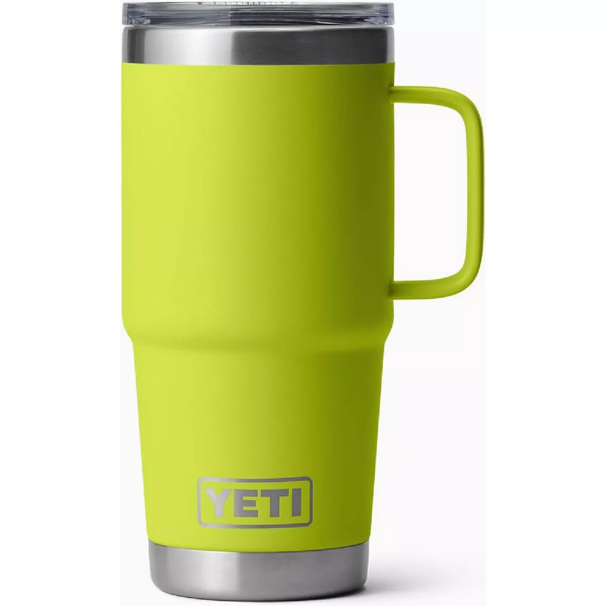 YETI Rambler 20 Oz. Travel Mug with Stronghold Lid, Chartreuse-
