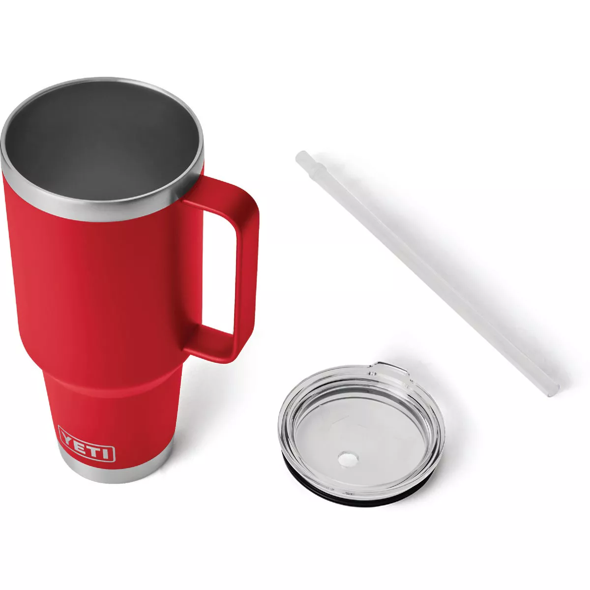 YETI Rambler 42 Oz. Mug with Straw Lid, Rescue Red - photo 4