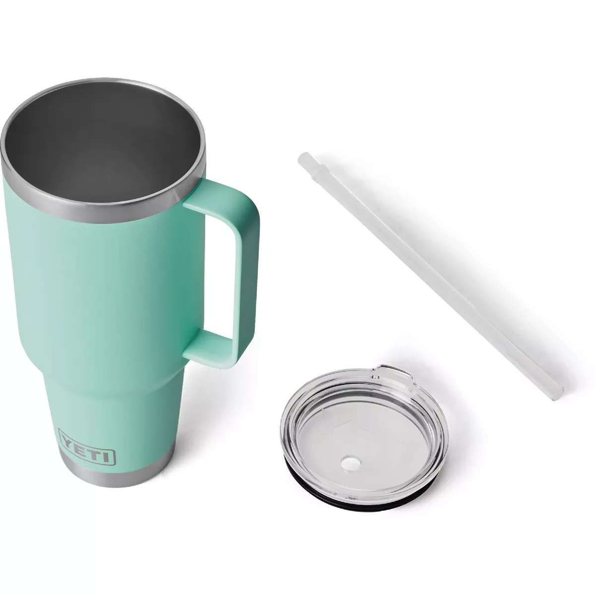 YETI Rambler 42 Oz. Mug with Straw Lid, Seafoam - photo 3