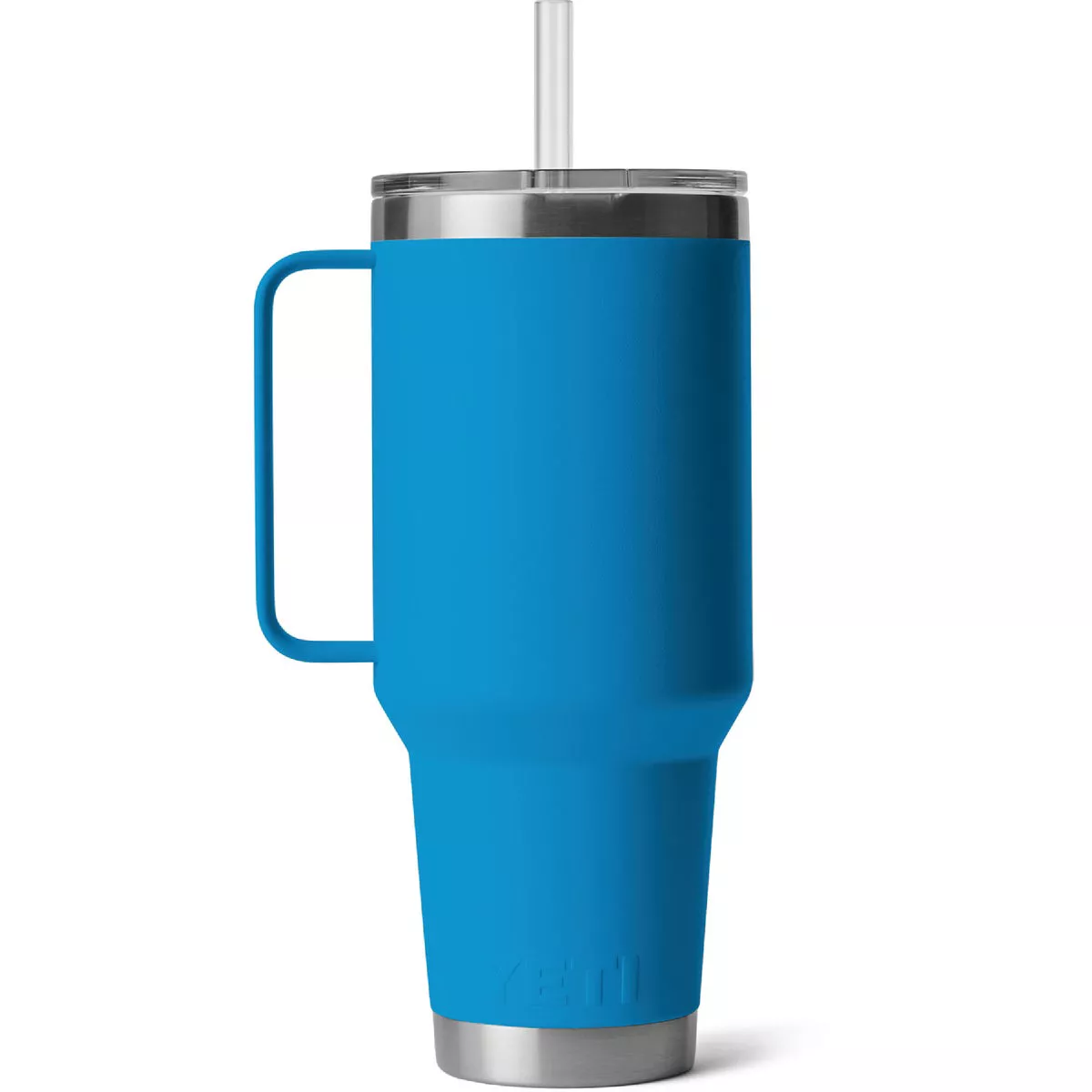YETI Rambler 42 Oz. Mug with Straw Lid, Big Wave Blue