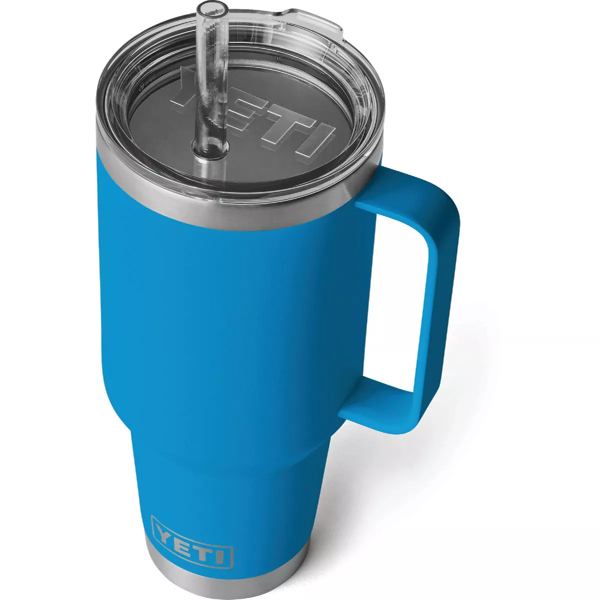 YETI Rambler 42 Oz. Mug with Straw Lid, Big Wave Blue - photo 2