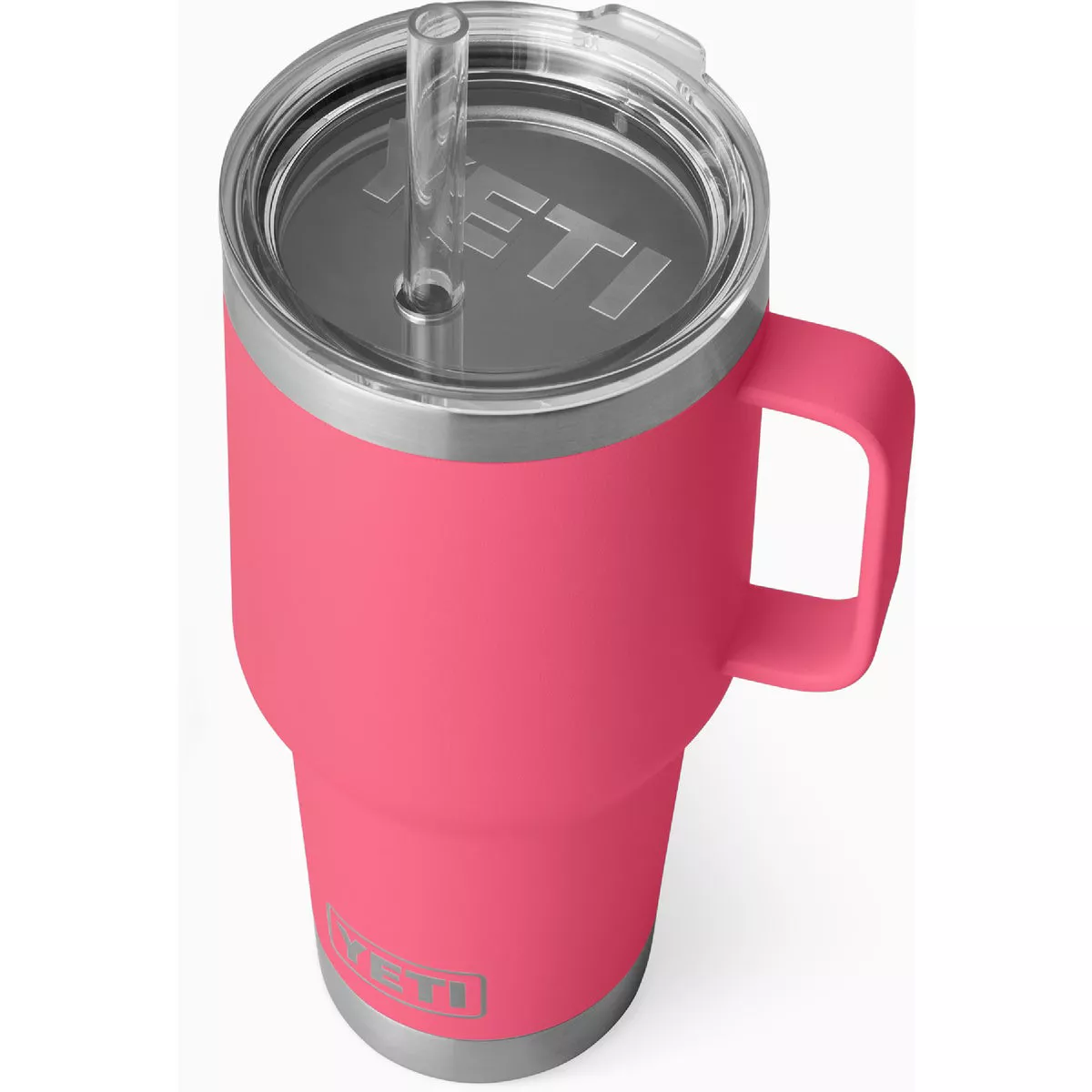 YETI Rambler 35 Oz. Mug with Straw Lid, Tropical Pink- - photo 3