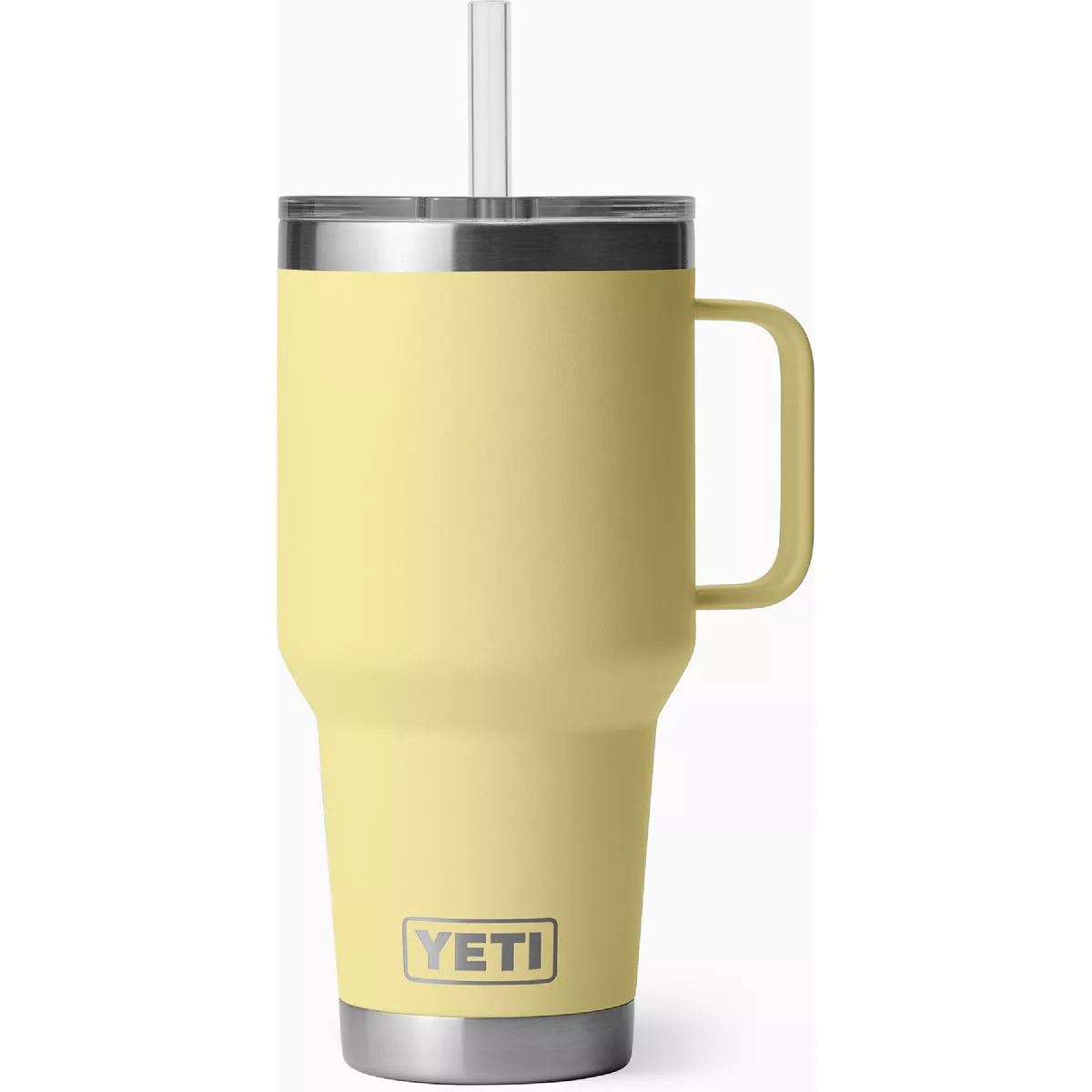 YETI Rambler 35 Oz. Mug with Straw Lid, Daybreak Yellow
