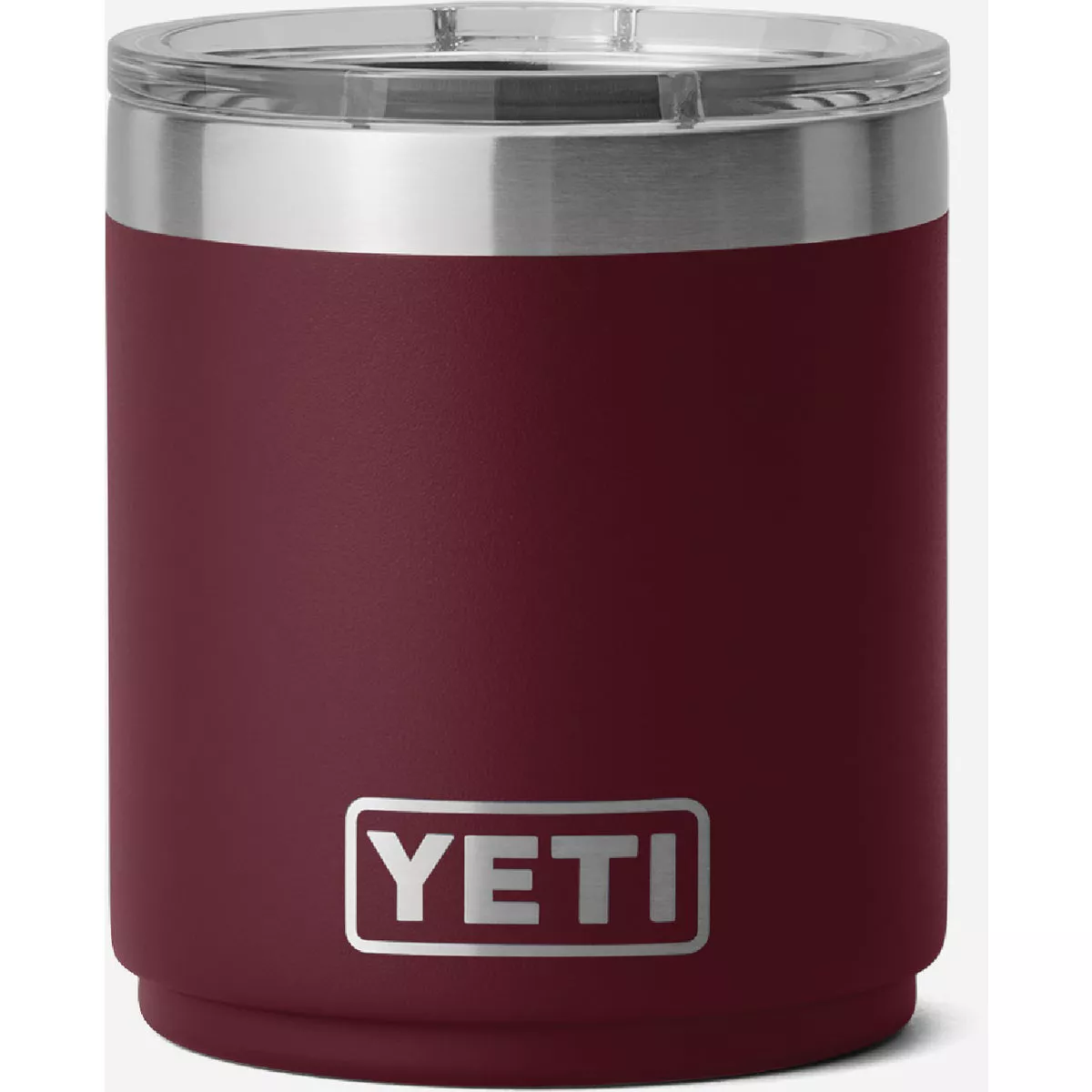 YETI Rambler 10 Oz. Stackable Lowball Tumbler with MagSlider Lid, Wild Vine Red