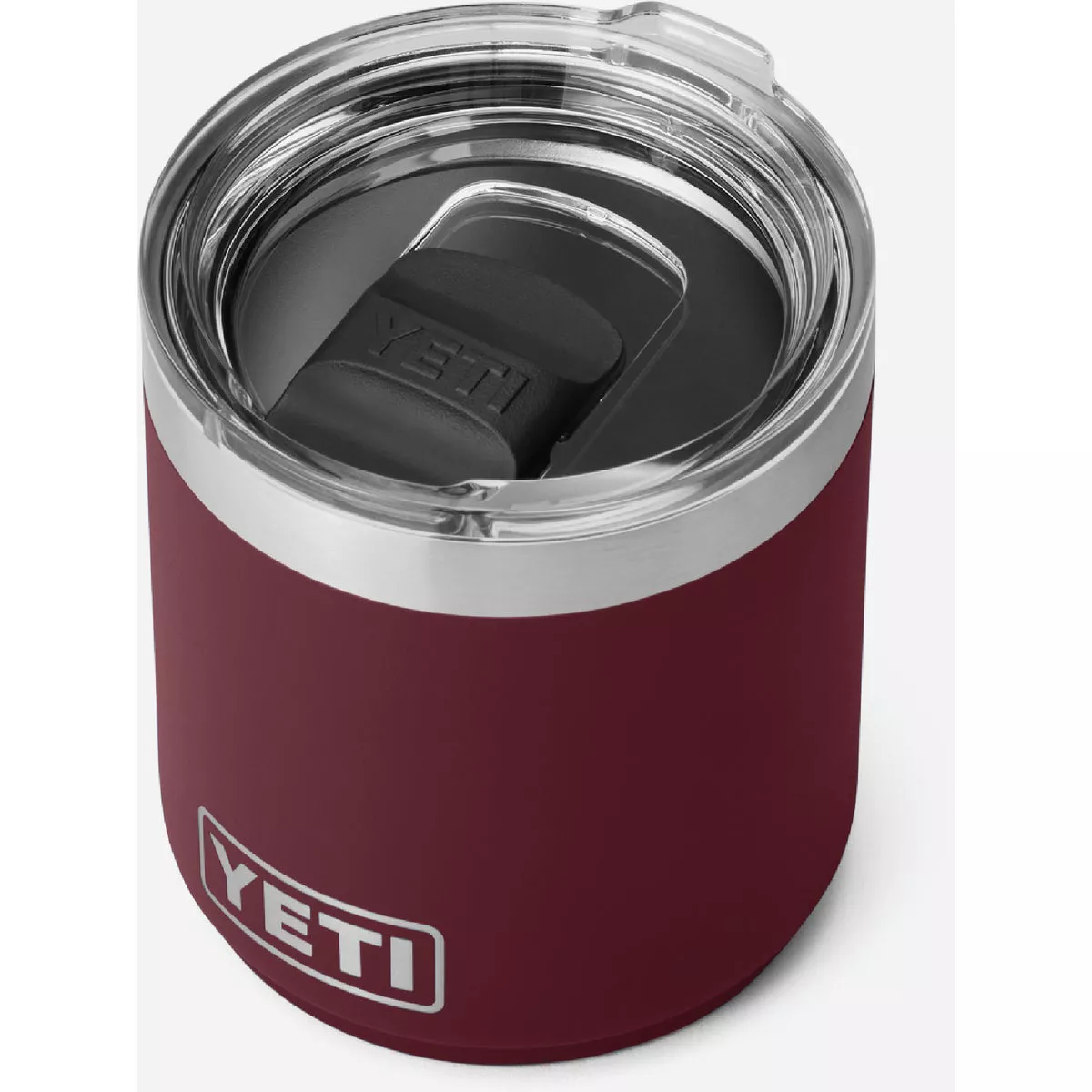 YETI Rambler 10 Oz. Stackable Lowball Tumbler with MagSlider Lid, Wild Vine Red - photo 3