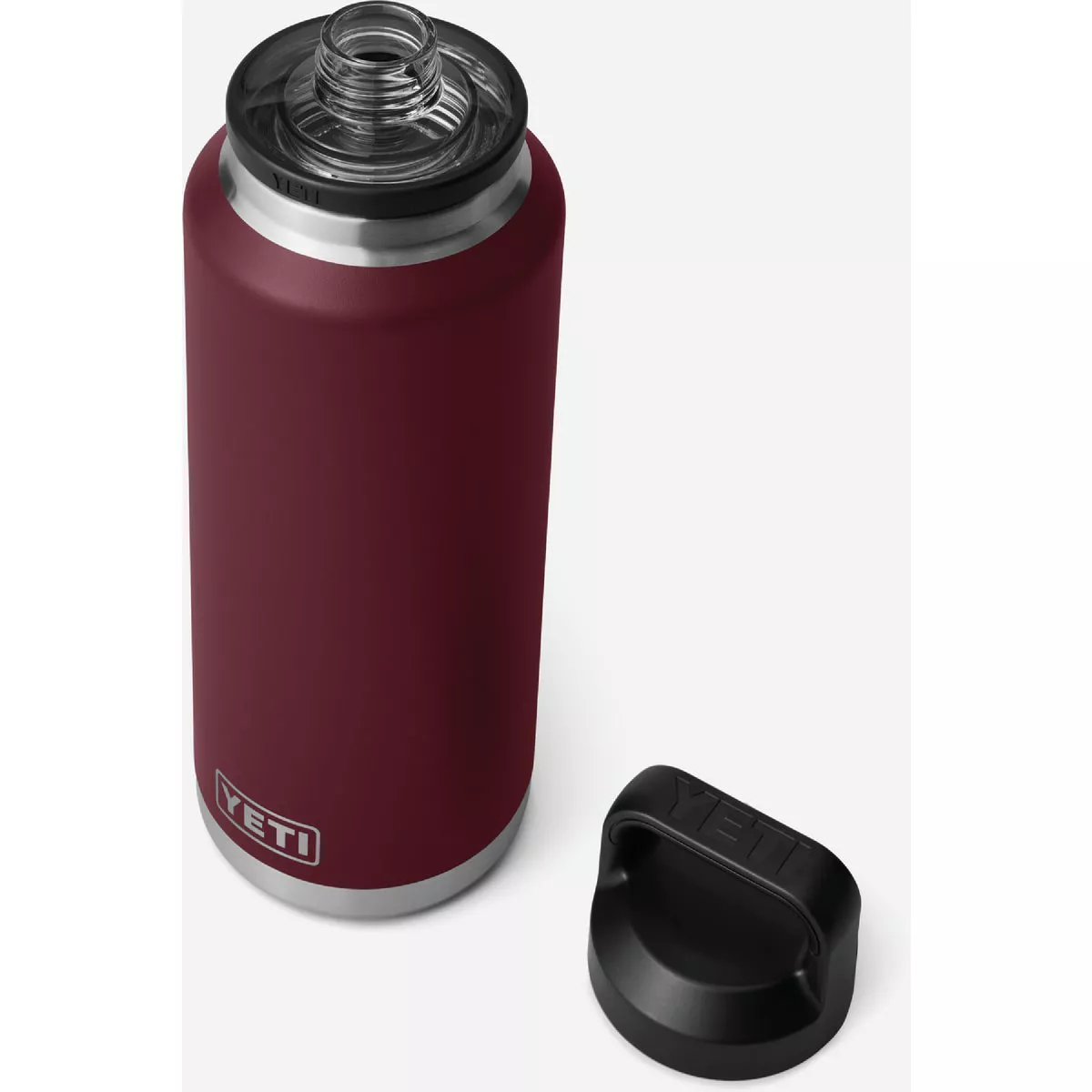 YETI Rambler 46 Oz. Water Bottle with Chug Cap, Wild Vine Red - photo 4
