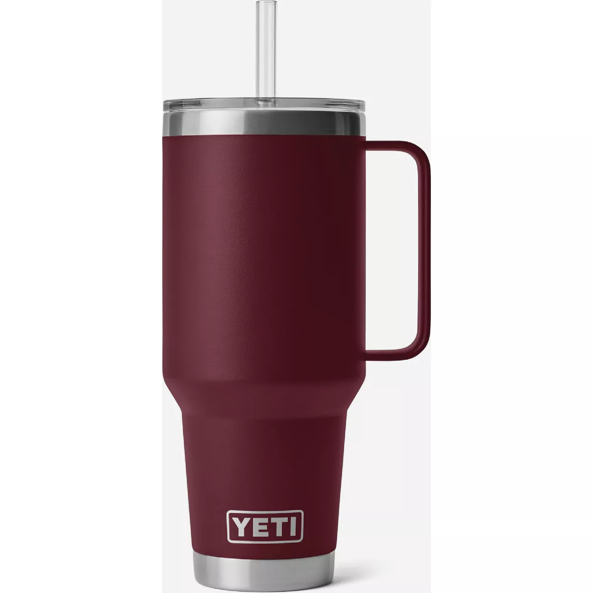 YETI Rambler 42 Oz. Mug with Straw Lid, Wild Vine Red - photo 4