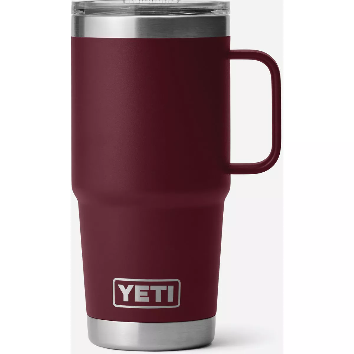 YETI Rambler 20 Oz. Travel Mug with Stronghold Lid, Wild Vine Red