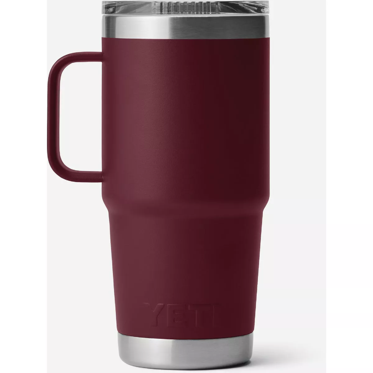 YETI Rambler 20 Oz. Travel Mug with Stronghold Lid, Wild Vine Red - photo 2