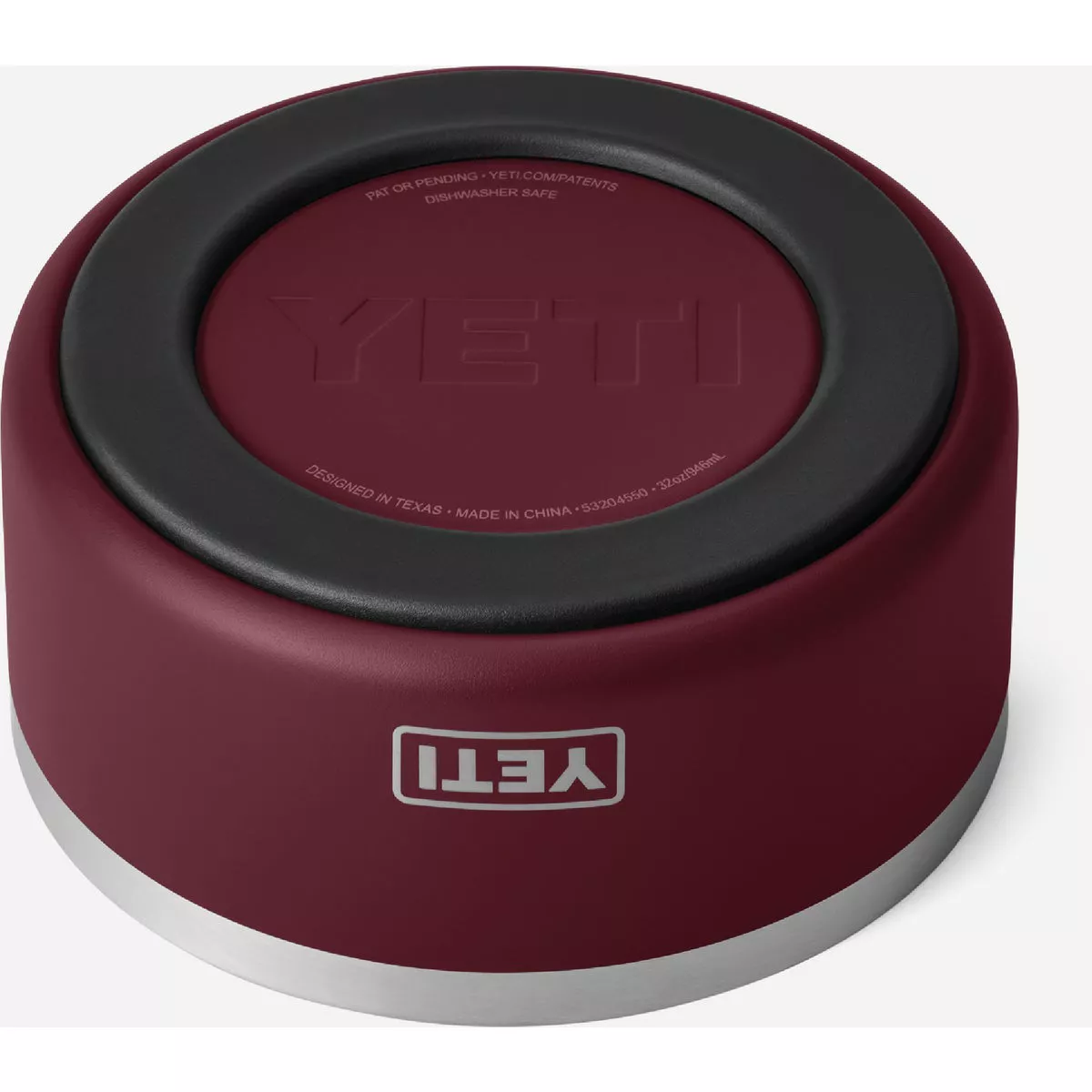 YETI Boomer 4 Dog Bowl, Wild Vine Red