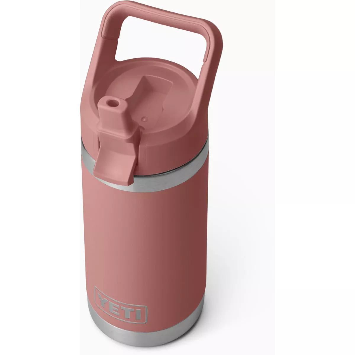 YETI Rambler Jr. 12 Oz. Kids Water Bottle with Color-Matched Straw Cap, Sandstone Pink - photo 4