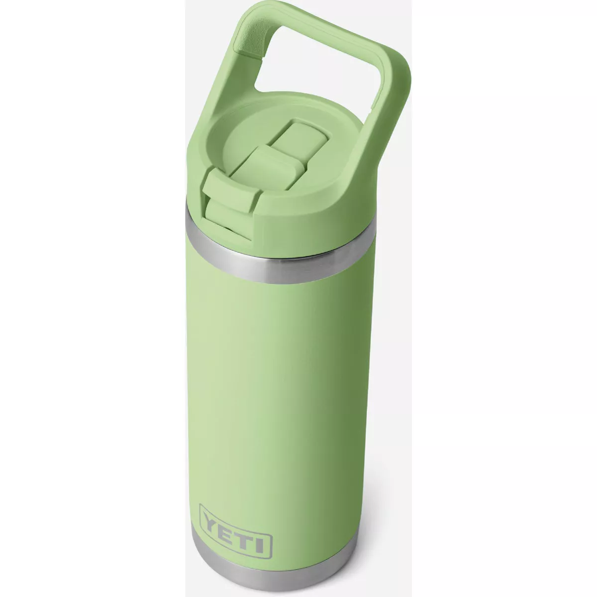 YETI Rambler 18 Oz. Water Bottle with Color-Matched Straw Cap, Key Lime - photo 4