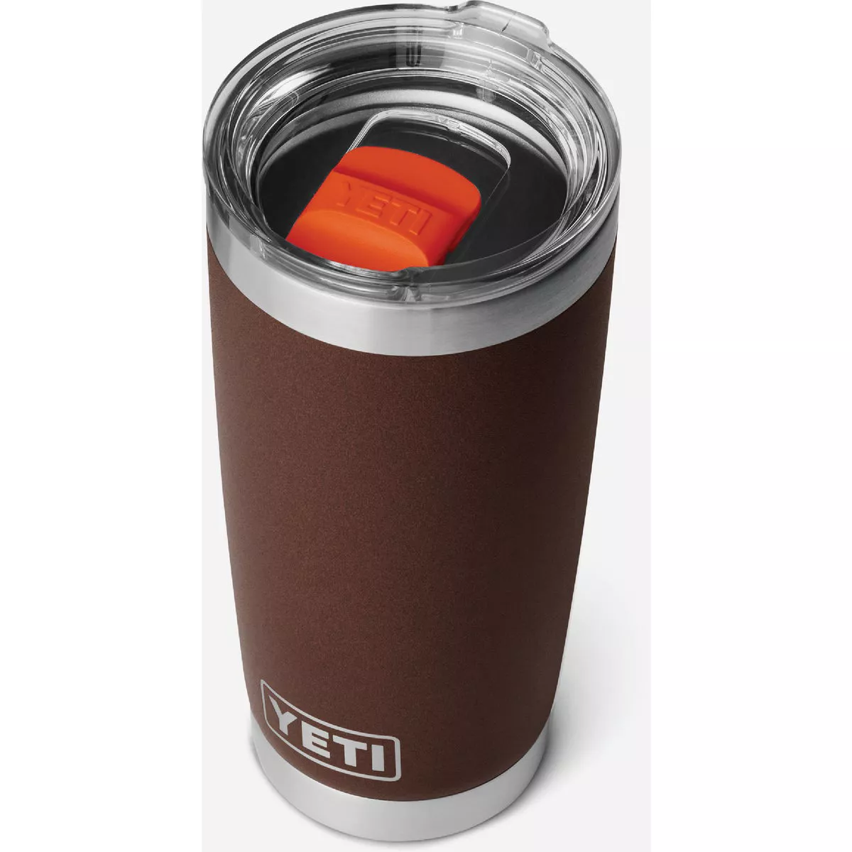YETI Rambler 20 Oz. Tumbler with MagSlider Lid, Wetlands Brown- - photo 3
